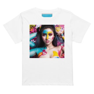 Graffiti Icons Aiden Women’s high-waisted t-shirt