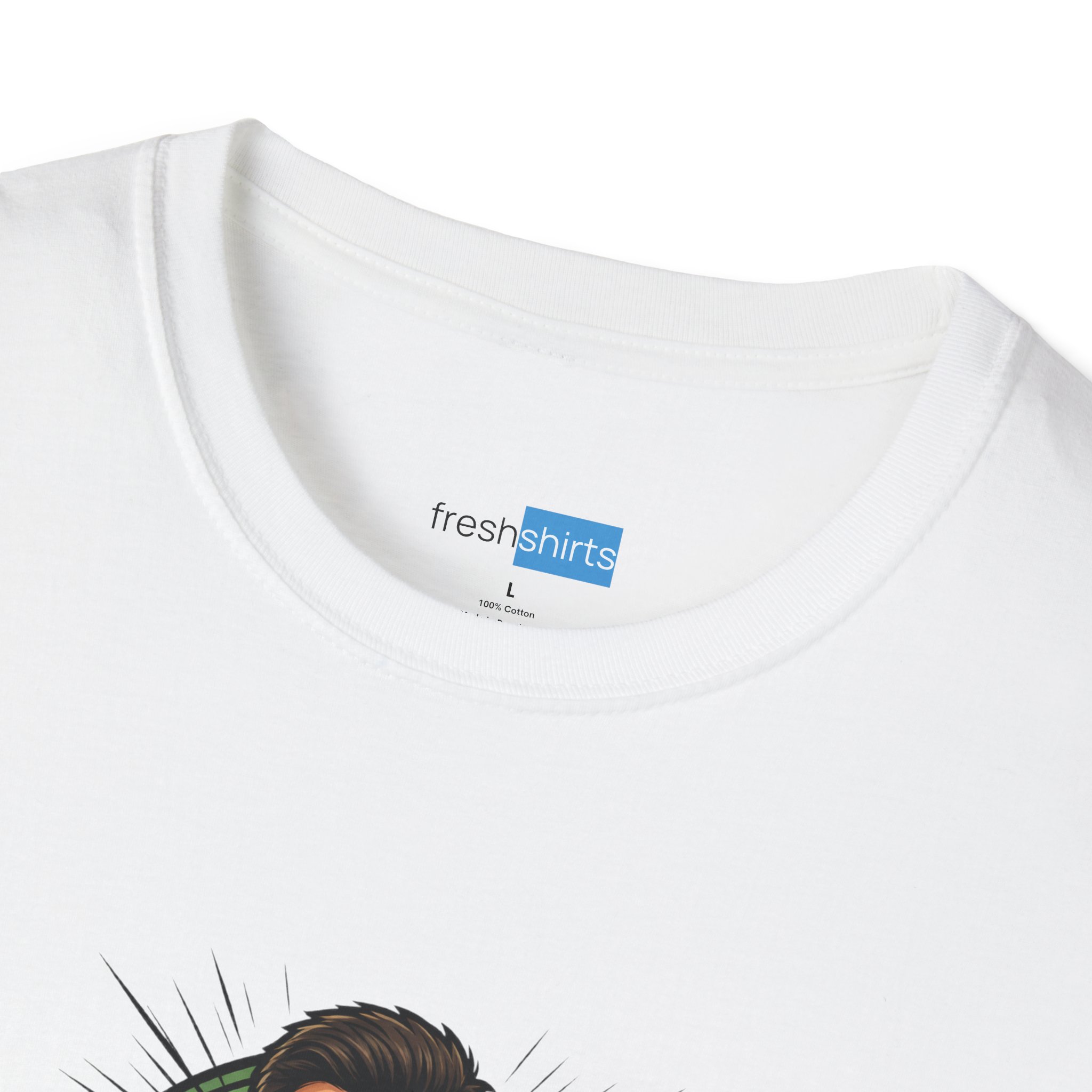 Coach Voice Activated Funny Coach Shirt - freshshirts neck label on White