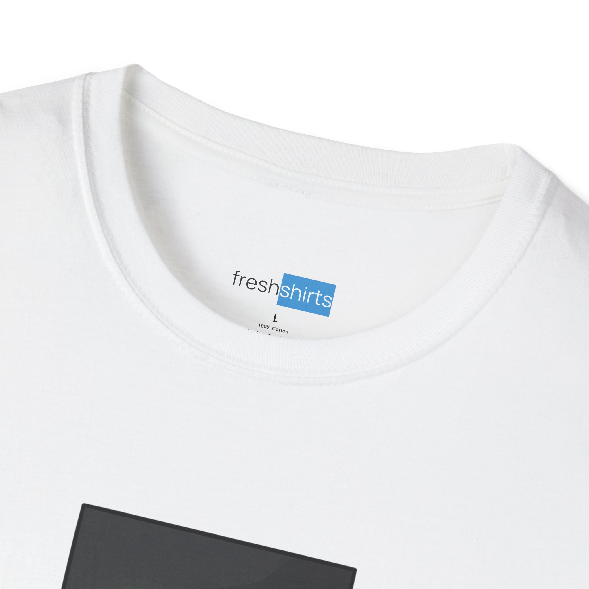 The Pager Still Haunts Me Even Off The Clock Shirt - freshshirts neck label on White